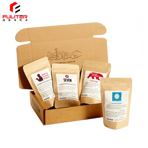 Boîte d'emballage de grains de <span class=keywords><strong>café</strong></span> kraft cadeau papier <span class=keywords><strong>moulu</strong></span> personnalisé - Product Image 2