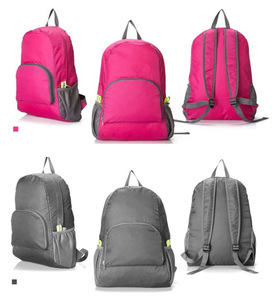 A buon mercato di nylon impermeabile zaino con il sacchetto di spalla scoperta casuale di viaggi di scuola pieghevole zaino di modo zaino zaino - Product Image 4