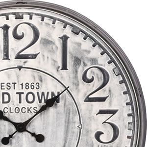 INNOVA casa stile Vintage rotondo grande telaio in metallo arabica numero <span class=keywords><strong>orologio</strong></span> <span class=keywords><strong>da</strong></span> <span class=keywords><strong>parete</strong></span> - Product Image 4
