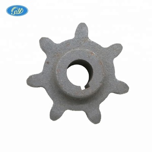Repuestos para Cosechadora Enisei, Juego de Piñones para Motocicleta, Nuevo OEM <span class=keywords><strong>KDM</strong></span> 2-22-9, Dientes de Hierro Fundido=7, D=25mm, Cadena de Rodillos - Product Image 2