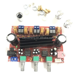 M139 DC12V-24V 2*50W+100W 2.1 Channel Digital Power Amplifier Board Modul TPA3116D2 - Product Image 2