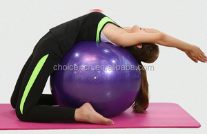 Pelota de Fitness de 65cm, pelota de Yoga con bomba de mano - Product Image 2
