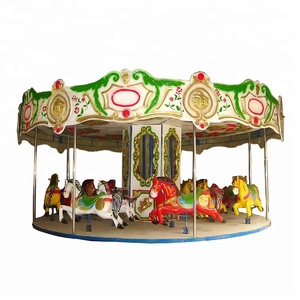 Giostre Portatili per Parchi Divertimento Interni ed Esterni, Carosello Musicale su Rimorchio in Vendita - Product Image 3
