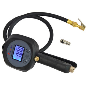 UN-9604DE-B Digitale Bandenpompmeter Met Luchtklem Met Dubbele Kop, Eenvoudig Te Gebruiken Digitale Bandenpompmeter - Product Image 6