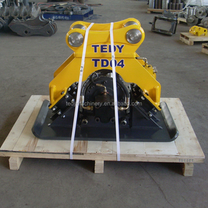 Mini Graafmachine Met Hydraulische Bodem Compactor Trillingsplaat Compactor Essentiële Motor-Kern Componenten Inbegrepen - Product Image 3
