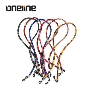 Cuero fabricante logo <span class=keywords><strong>gafas</strong></span> de impresión <span class=keywords><strong>cordones</strong></span> cordón anteojos - Product Image 4