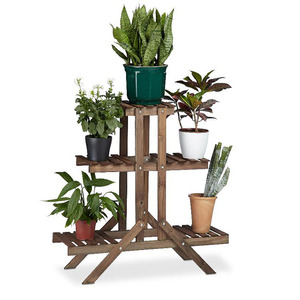 Étagères modernes en bois pour plantes, <span class=keywords><strong>support</strong></span> pour plusieurs plantes, fleurs en bois de haute qualité, possibilité de vente en gros - Product Image 3
