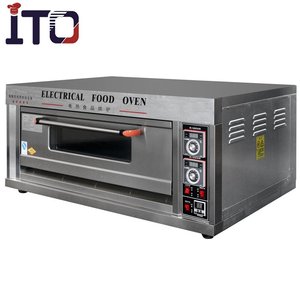 Baking Equipment <strong>Bakery</strong> Pizza <strong>Machine</strong> Double Deck Electric Oven Stone Pizza Oven /automatic <strong>Bakery</strong> <strong>Machine</strong> for Sale - Product Image 2