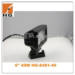 Pulgadas 5.7 40w 3d reflector led de luz de trabajo led de luz de conducción para bar 4x4 off road cars - Product Image 3