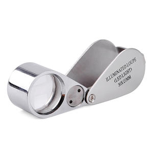 Lente d'Ingrandimento SuoLan Mini 45X, Tripla Lente in Vetro, Attrezzatura per Gioiellieri Giapponesi, Scatola Argento, OEM, Alta Potenza - Product Image 4