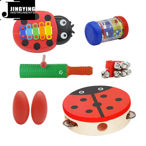 Instrument de Percussion jouet rhythm band set pour enfants, Orff instrument de <span class=keywords><strong>musique</strong></span> ensemble de huit - Product Image 3