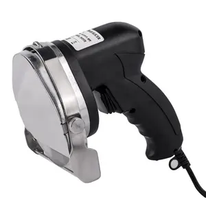 <span class=keywords><strong>Couteau</strong></span> à trancher électrique pour shawarma et doner kebab, lame en acier inoxydable - Certifié CE, outil de découpe de viande et de volaille écologique, 0-8 mm - Product Image 1