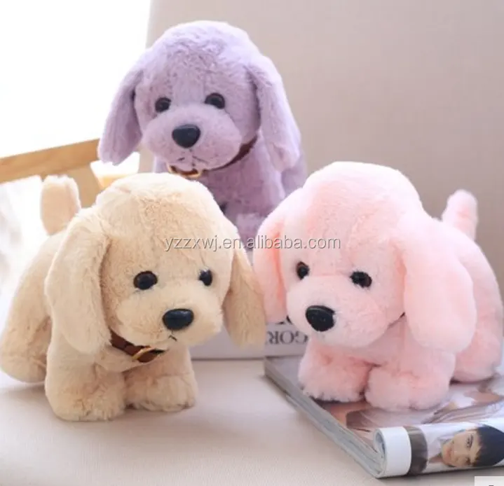 free sample 20cm stuffed dog toys comfortable wholesale soft dog stuffed plush plush dog stuffed animals
