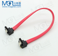 Kabel Sata 7 Pin Flat lengkung ganda 20cm untuk Laptop