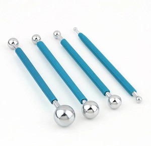 Wholesale 4pcs DIY Stainless Steel Baking <strong>Tools</strong> 8 Head Pen Fondant <strong>Tools</strong> for Cake Decorating Modelling <strong>Tool</strong> Fondant <strong>Cooki</strong> - Product Image 6