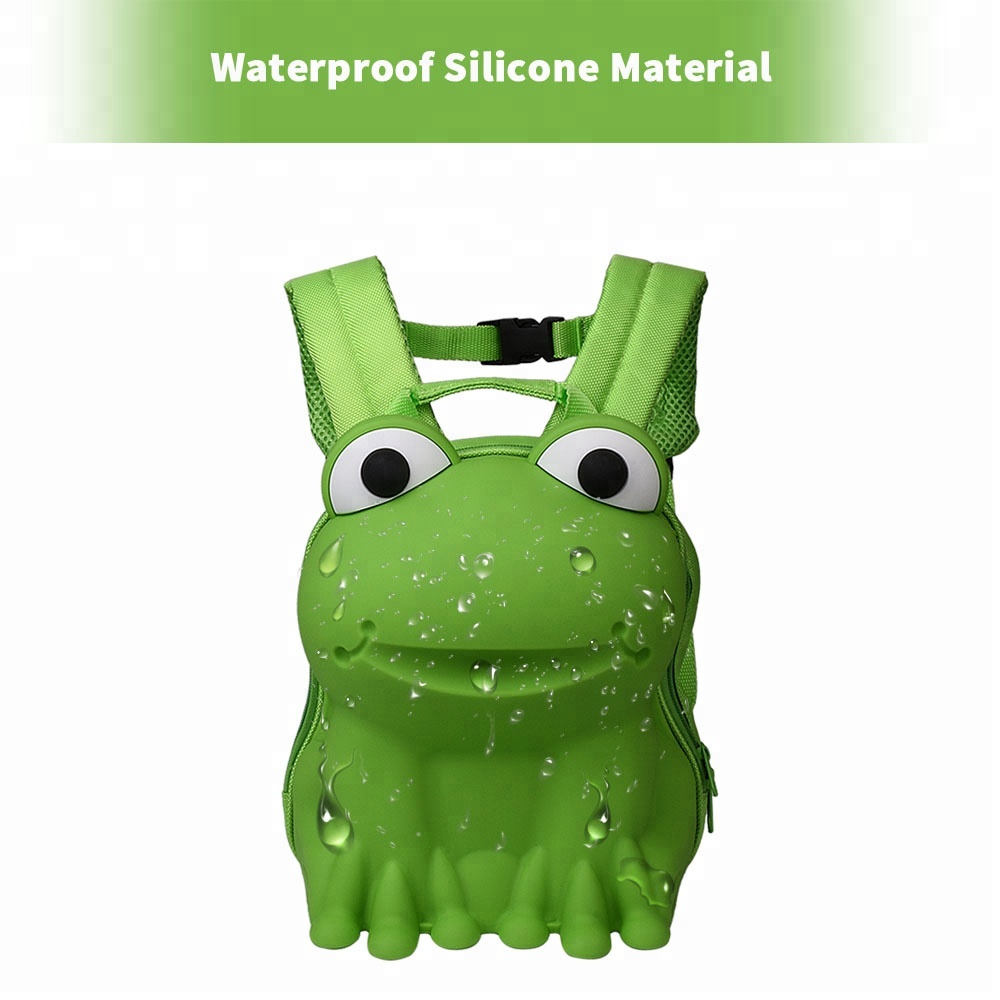 Kinder rugzak Kawai - Kikker - Groen