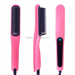 Personnalisé Professionnel Magique Beauté Étoiles Cheveux Brosse De Lissage Jundeli Défriser Les Cheveux - Product Image 1