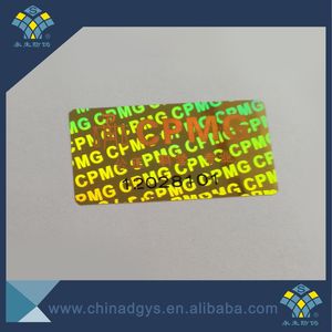Chất lượng cao toàn diện chống hàng giả 3D laser Hologram an ninh Sticker Bảo hành làm mất hiệu lực nhãn - Product Image 4