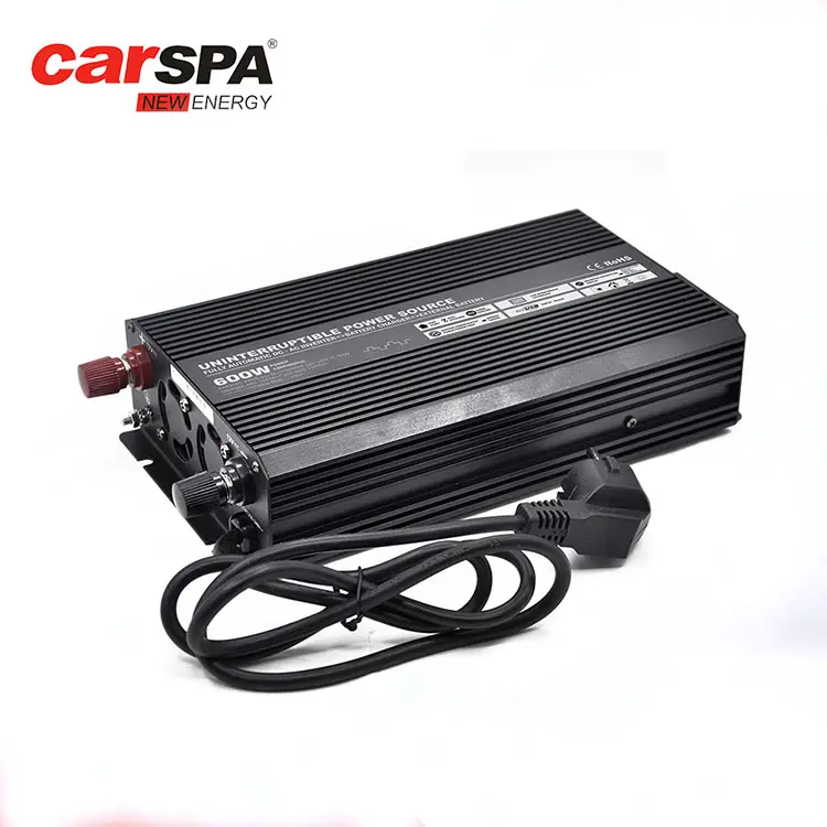 2000w uninterrupted battery charger with inverter solar power