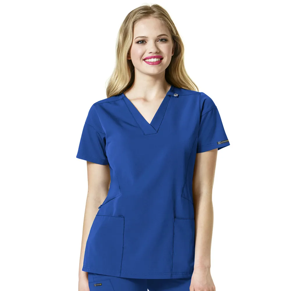Polyester Cotton Spandex Hospital Staff Nurse <span class=keywords><strong>Uniform</strong></span>