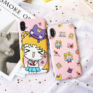 Nouveau Dessin Animé Sailor Moon Rose Doux TPU Étui pour <span class=keywords><strong>iphone</strong></span> <span class=keywords><strong>X</strong></span> - Product Image 2