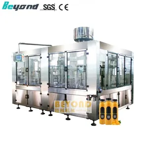 220 liter aseptic bottling soft drink co2 gas fruit juice beverage hot filling machinery