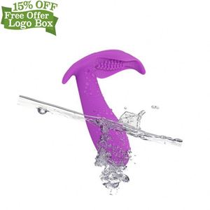 Boîte personnalisée gratuite-Vibromasseur de produit de jouet sexuel pour adultes en silicone médical et sûr - Product Image 5