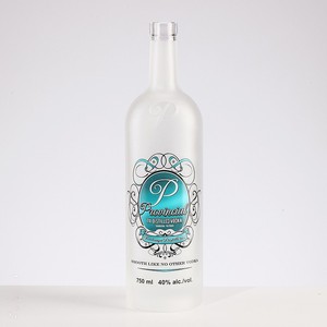 <span class=keywords><strong>Bouteille</strong></span> en verre <span class=keywords><strong>vide</strong></span> givrée personnalisée de 750 ml 75 cl pour la vodka - Product Image 1