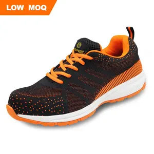 2023 Retail Work Shoes Anti Smashing Safety Boots Cheap Safety Equipment Men Leather Steel Toe Footwear