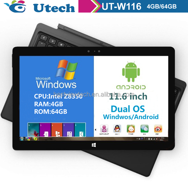 11.6 tablet pc quad core 4GB 64GB FOR windows tablet intel z8350
