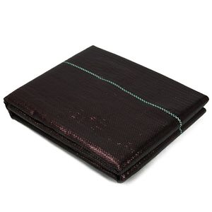 Couvre-sol <span class=keywords><strong>anti</strong></span>-mauvaises herbes de l'usine EGP WM Géotextile tissé en PP noir Service de coupe personnalisé - Product Image 1