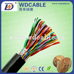 Exterior o interior de cobre desnudo Cat3 Cat5 Multipair Cable de teléfono - Product Image 1