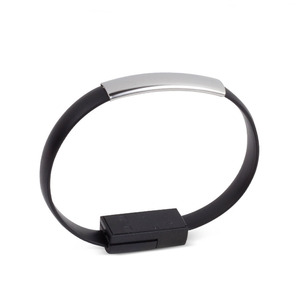 ร้อนขาย22เซนติเมตร TPE USB-C ข้อมูลสายลวดชุบทอง IP ไมโครประเภท C สร้อยข้อมือโทรศัพท์มือถือสายรัดข้อมือ USB - Product Image 3