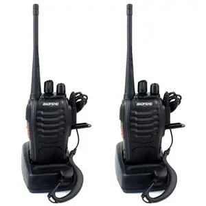 UHF baofeng bf 888 s iki yönlü radyo el telsizi Taşınabilir Radyo kablosuz interkom 5 km walkie telsiz iletişimci