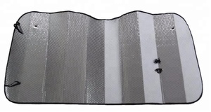 الألومنيوم احباط فقاعة الزجاج الأمامي سيارة الشمس الظل - Product Image 2