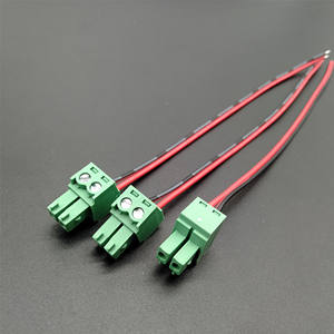 Cavo a Nastro AWG24 2468 con Connettore a Morsetto a Vite Verde a 2 Pin - Product Image 1