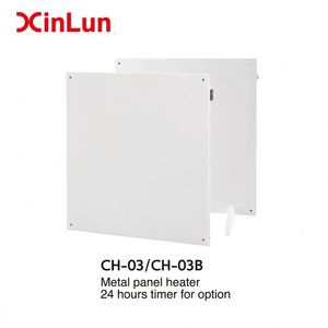 Luz, delgada de metal montado en la pared/independiente impermeable panel eléctrico calentador - Product Image 3