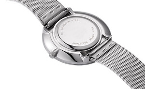 Montre à quartz classique pour homme, résistante à l'eau 3 ATM, design sportif, boîtier en alliage avec fond en acier inoxydable et cadran de 40 mm - Product Image 3