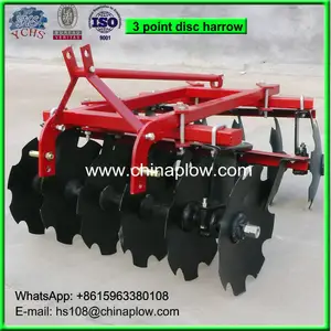 Agriculture tools light disc harrow for 15-60 hp tractors