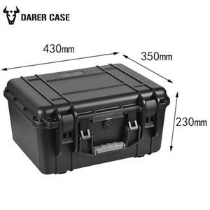 DPC077 Hard Plastic Tool Case With Net Bag