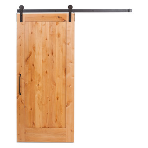 Wood Frame <strong>Barn</strong> <strong>Sliding</strong> Tempered Glass <strong>Sliding</strong> <strong>Door</strong> - Product Image 6