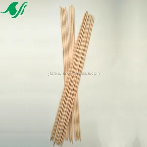 Döner kebap barbekü kullanımı kurutulmuş bambu çubuk masaj vernikli ahşap paspas sopa bambu barbekü sopaları