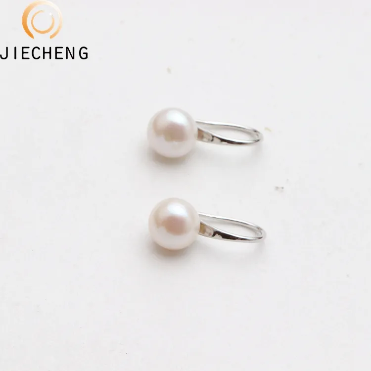 Hot sale 8-9mm aaaa freshwater charm accessory earring real pearl earrings