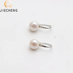 Hot sale 8-9mm aaaa freshwater charm accessory earring real pearl earrings