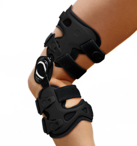 Orthèse de soutien du genou en polyester noir moderne et confortable Soulagement de la douleur articulaire Équipement de rééducation de l'arthrose pour une utilisation en clinique - Product Image 3