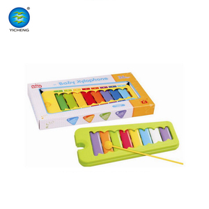 Jouet musical pour enfants, instrument classique, <span class=keywords><strong>xylophone</strong></span> 8 notes, piano multicolore - Product Image 2