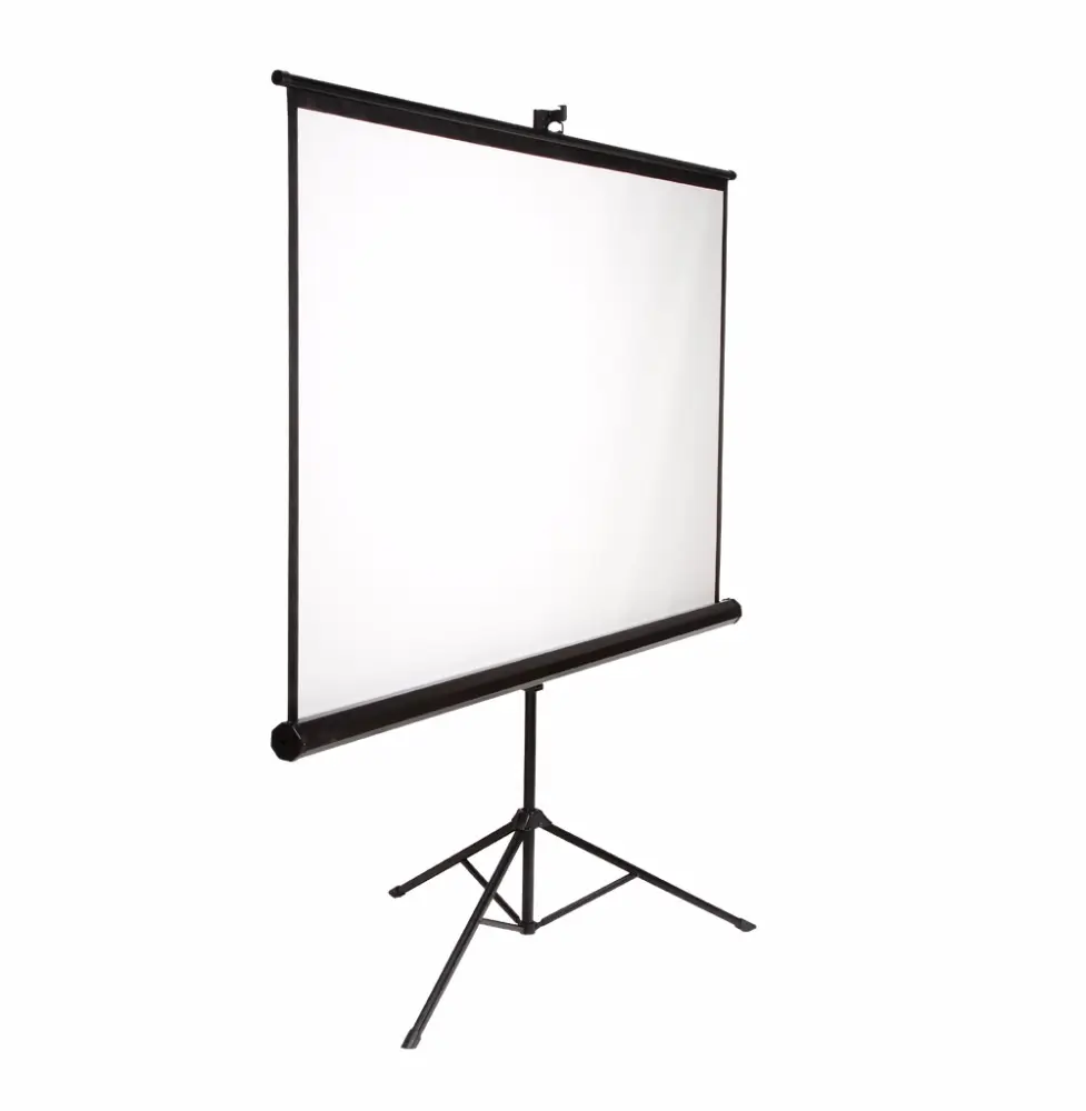 Statief Staande Projector Screen Folding Screen Outdoor/Indoor Draagbare Mobiele Projectiescherm Mat Wit