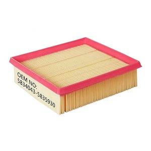 Di alta qualità auto purificatore <span class=keywords><strong>d</strong></span>'aria Hepa filtro 5834043, 5835930 per auto <span class=keywords><strong>CORSA</strong></span> <span class=keywords><strong>D</strong></span> GASOLINELI - Product Image 1