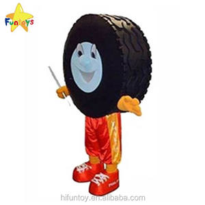 Funtoys CE Grand Pneu <span class=keywords><strong>De</strong></span> Roue <span class=keywords><strong>De</strong></span> <span class=keywords><strong>Voiture</strong></span> Costume <span class=keywords><strong>de</strong></span> Mascotte Adulte - Product Image 1
