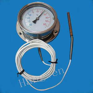 Termômetro flange da refrigeração remota com capilar-40 + 60c - Product Image 2
